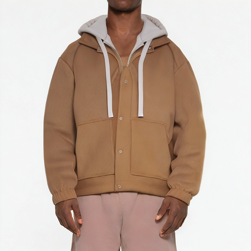 Men's Hooded Two-Piece Jacket