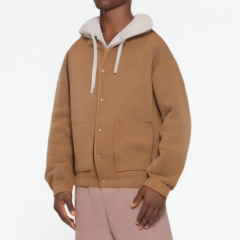 Men's Hooded Two-Piece Jacket