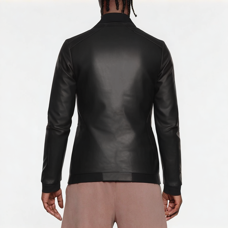 Men's Spring and Autumn PU Leather Jacket