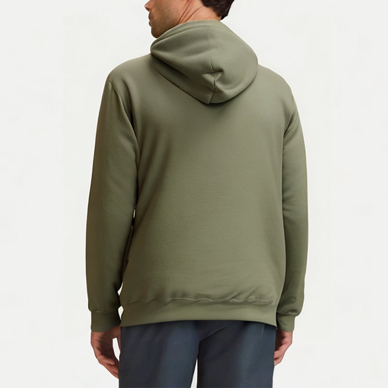 Men's Classic Solid Color Hoodie