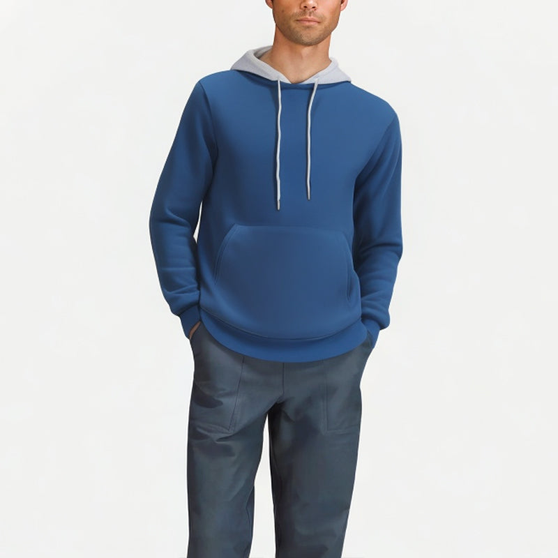Men's Contrast Hoodie