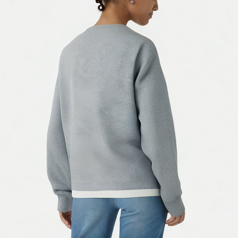 Women's Burgundy Crewneck Sweatshirt