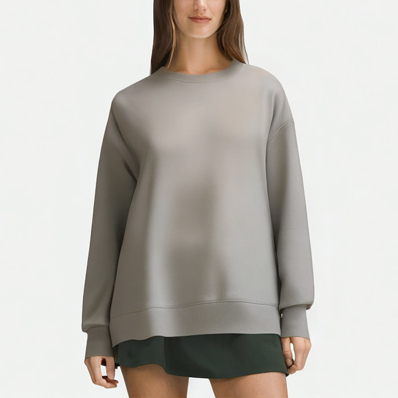 Women's Niche Tie-Dye Pullover Long-Sleeved Sweatshirt