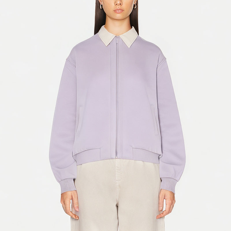 Purple Retro Suede Jacket
