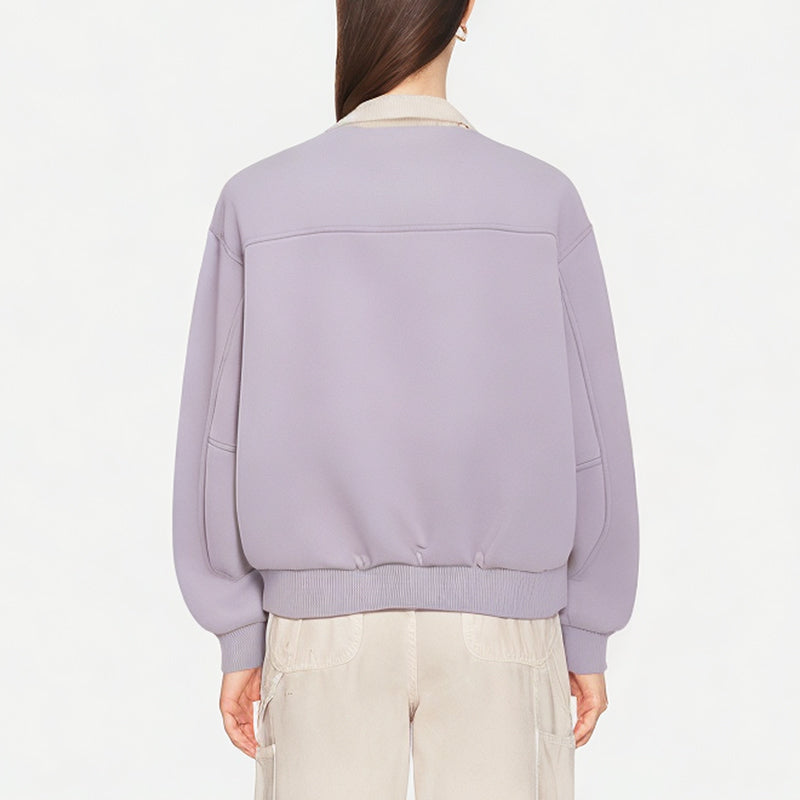 Purple Retro Suede Jacket
