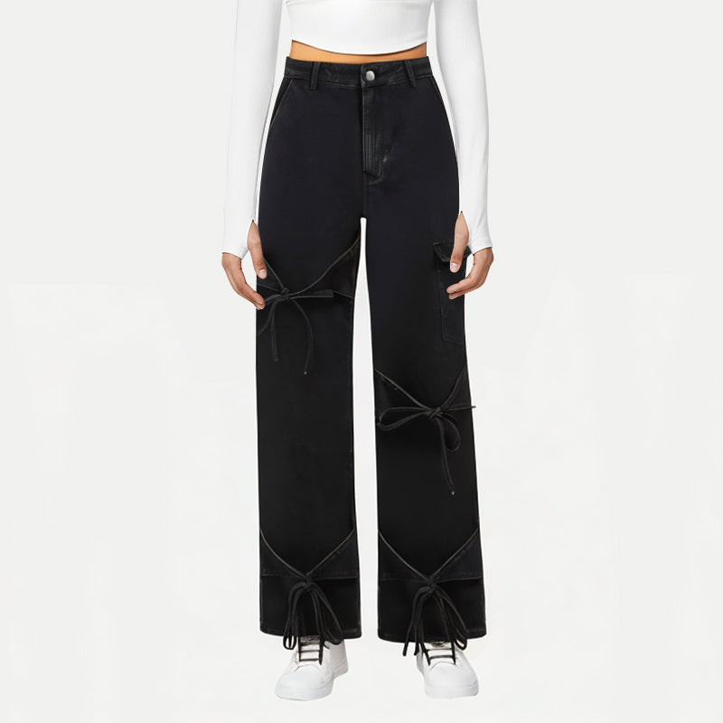 Women's Loose Wide-Leg Jeans