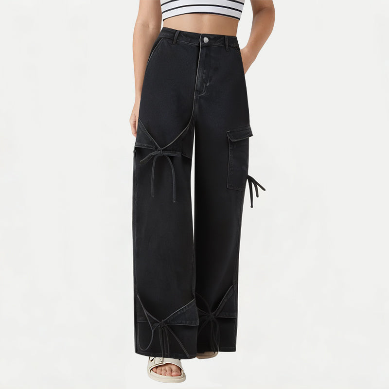 Women's Loose Wide-Leg Jeans