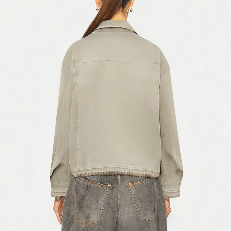 Vintage Tie-Dye Flight Jacket