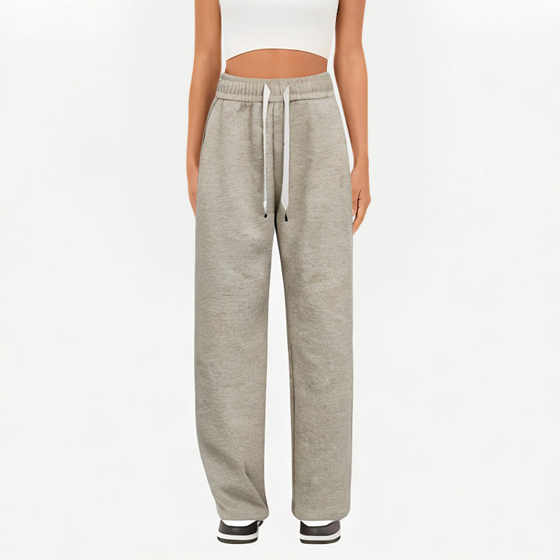 Slimming Wide-Leg Casual Pants