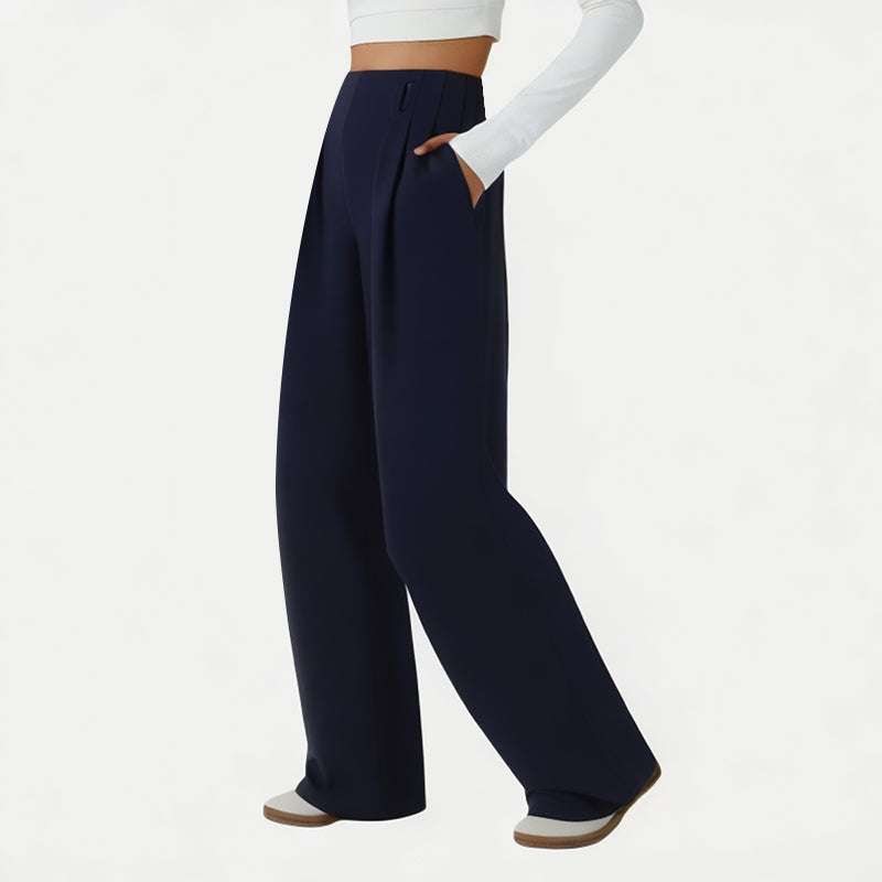 Women's Elegant Flowing Wide Leg Pants