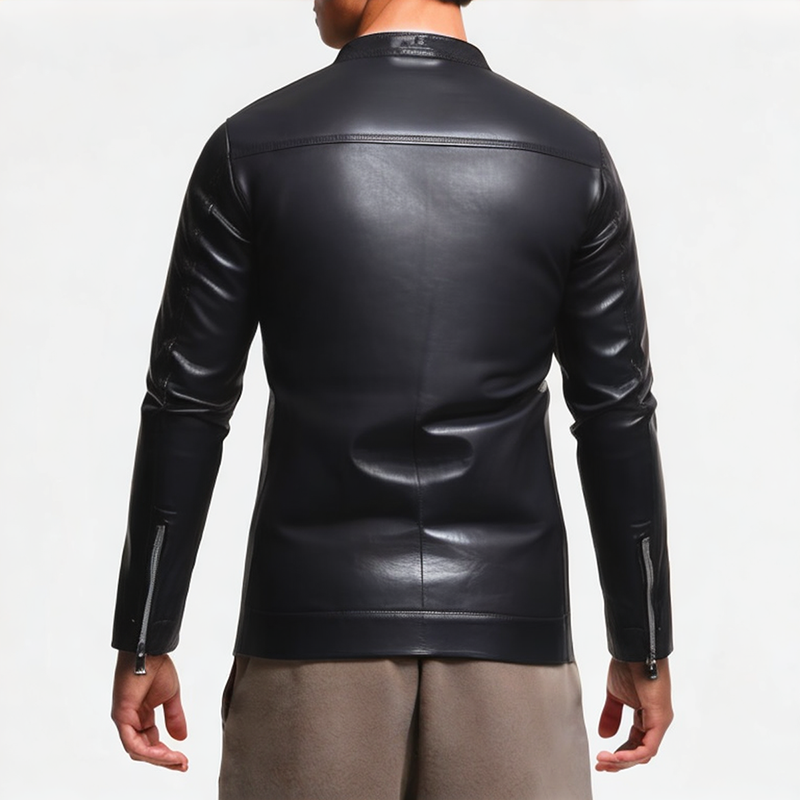Men’s Biker Leather Jacket